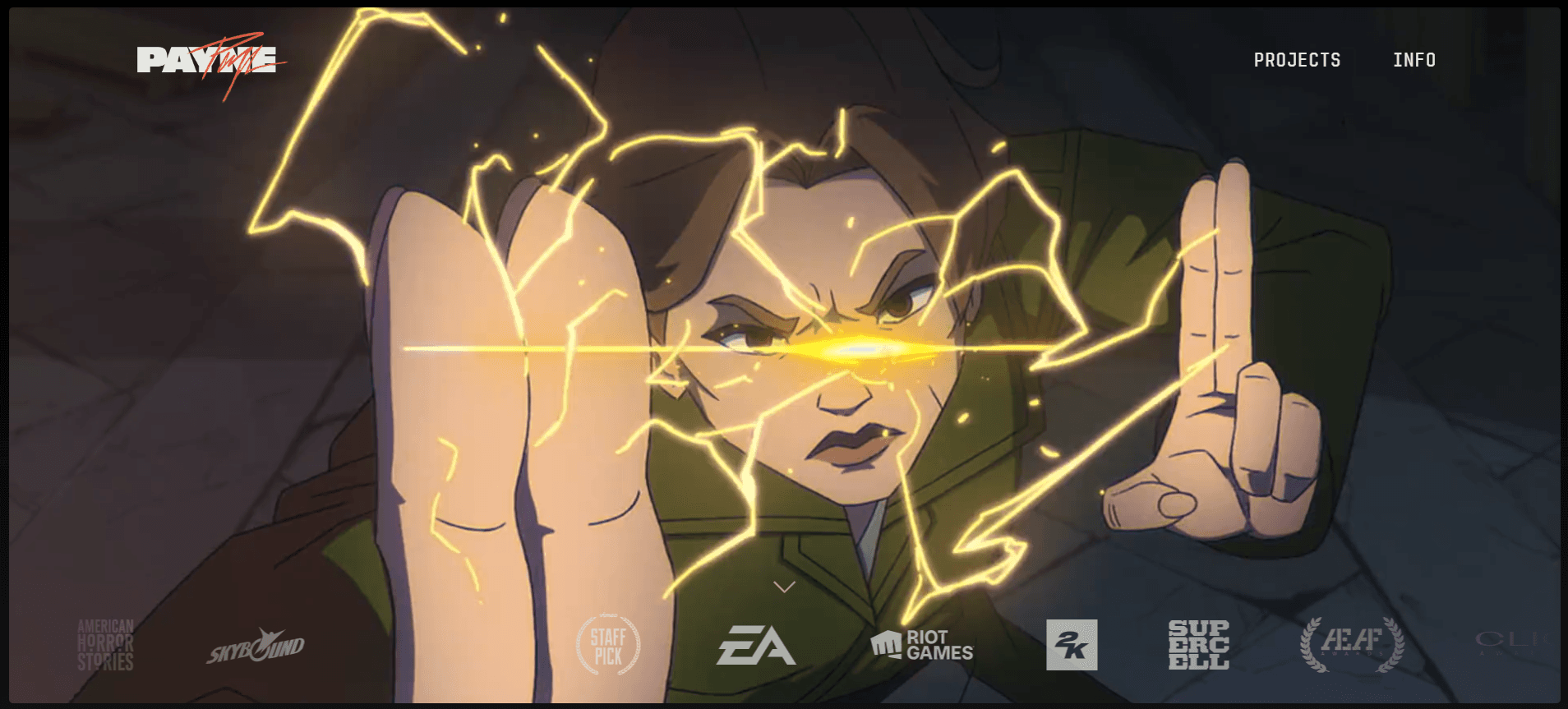 Richard Payne Photography website screenshot